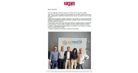 Vargam gruppo WeTech's